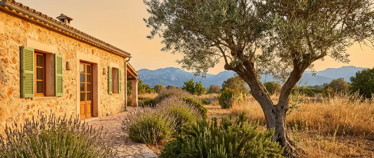 Residential street view in Palma de Mallorca, Spain — local pest control area