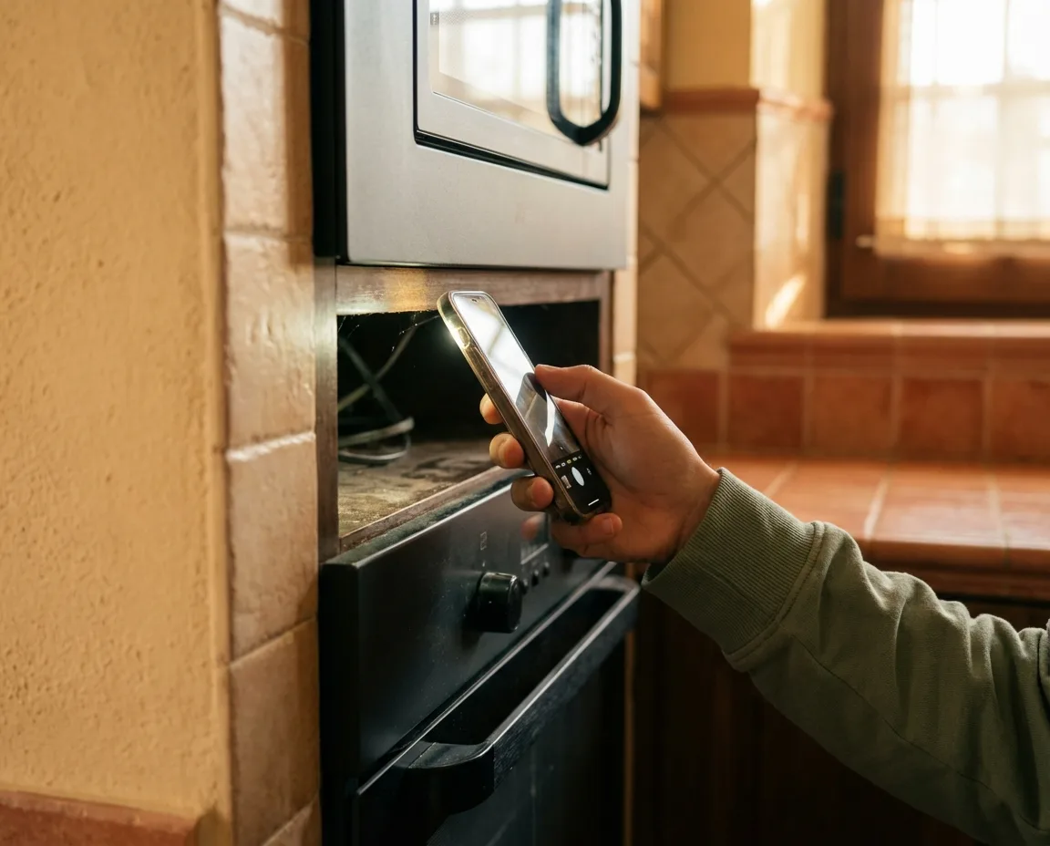 Identifying the pest with a flashlight